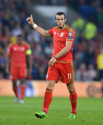 120615 - Wales v Belgium - UEFA European Championship 2016 Qualifier -Gareth Bale of Wales