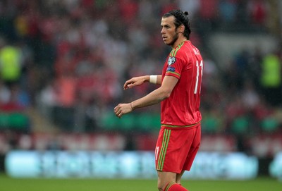 120615 - Wales v Belgium - UEFA European Qualifier - Gareth Bale of Wales