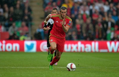 120615 - Wales v Belgium - UEFA European Qualifier - Gareth Bale of Wales