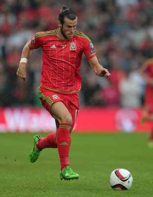120615 - Wales v Belgium - UEFA European Qualifier - Gareth Bale of Wales