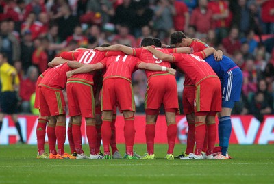 120615 - Wales v Belgium - UEFA European Qualifier - Wales fuddle