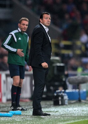120615 - Wales v Belgium - UEFA European Qualifier - Belgium Manager Marc Wilmots
