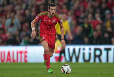 120615 - Wales v Belgium - UEFA European Qualifier - Gareth Bale of Wales
