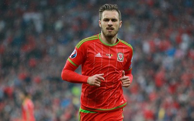120615 - Wales v Belgium - UEFA European Qualifier - Aaron Ramsey of Wales