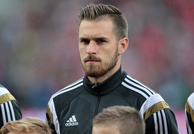 120615 - Wales v Belgium - UEFA European Qualifier - Aaron Ramsey of Wales