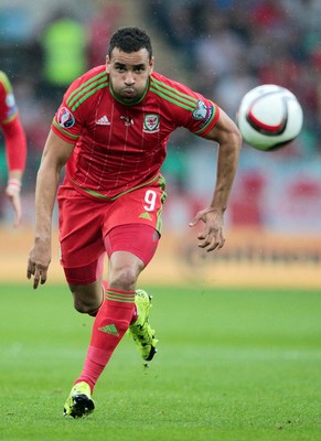 120615 - Wales v Belgium - UEFA European Qualifier - Hal Robson-Kanu of Wales