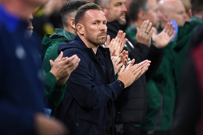 131025 - Wales v Belgium - 2026 FIFA World Cup Qualifying - Craig Bellamy, Wales Manager
