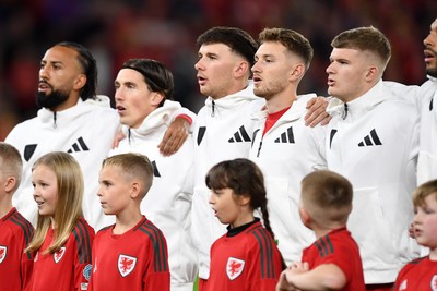 131025 - Wales v Belgium - 2026 FIFA World Cup Qualifying - Wales anthem