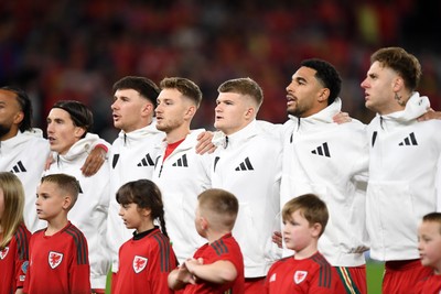 131025 - Wales v Belgium - 2026 FIFA World Cup Qualifying - Wales anthem