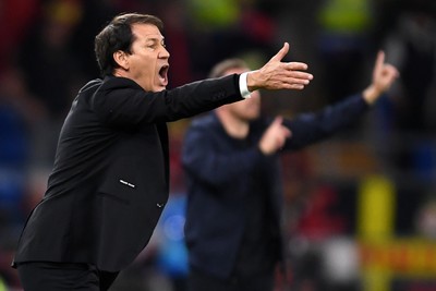 131025 - Wales v Belgium - 2026 FIFA World Cup Qualifying - Rudi Garcia, Belgium Manager