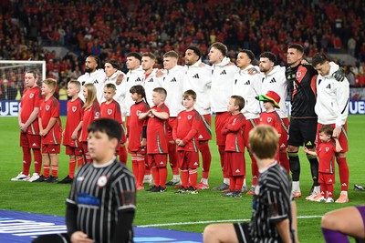131025 - Wales v Belgium - 2026 FIFA World Cup Qualifying - Wales anthem