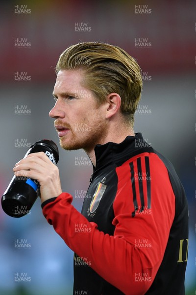 131025 - Wales v Belgium - 2026 FIFA World Cup Qualifying - Kevin De Bruyne of Belgium