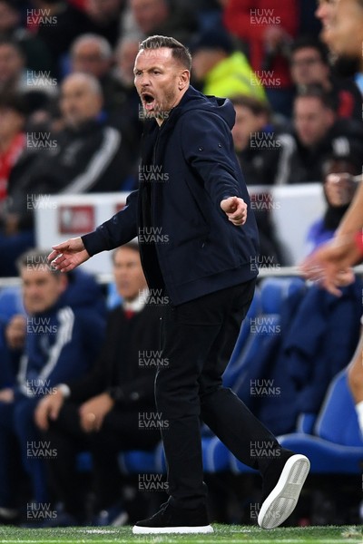 131025 - Wales v Belgium - 2026 FIFA World Cup Qualifying - Craig Bellamy, Wales Manager