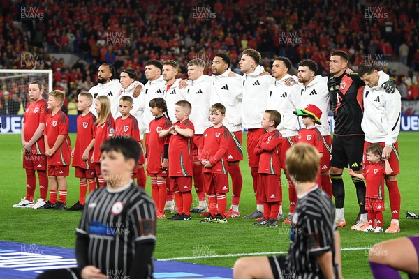 131025 - Wales v Belgium - 2026 FIFA World Cup Qualifying - Wales anthem