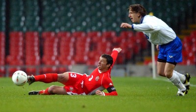 120203 - Wales v Bosnia-Herzegovina - International friendly - Wales Captain Gary Speed