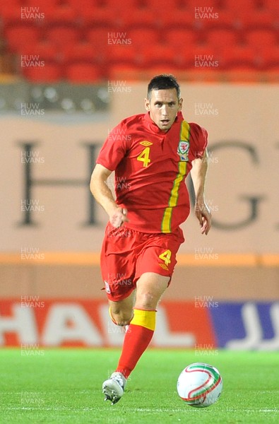 150812 - Wales v Bosnia Herzegovina, Vauxhall International Friendly -   Andrew Crofts of Wales   