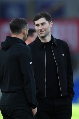 260326 - Wales v Bosnia-Herzegovina - 2026 FIFA World Cup Qualifying - Play-off Semi-final - Wales Captain Ben Davies arrives at the stadium ahead of the match