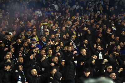 260326 - Wales v Bosnia-Herzegovina - 2026 FIFA World Cup Qualifying - Play-off Semi-final - Bosnia Fans