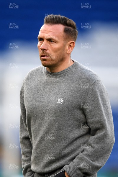 260326 - Wales v Bosnia-Herzegovina - 2026 FIFA World Cup Qualifying - Play-off Semi-final - Craig Bellamy, Wales Manager arrives at the stadium ahead of the match