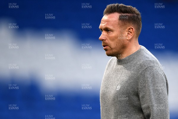 260326 - Wales v Bosnia-Herzegovina - 2026 FIFA World Cup Qualifying - Play-off Semi-final - Craig Bellamy, Wales Manager arrives at the stadium ahead of the match