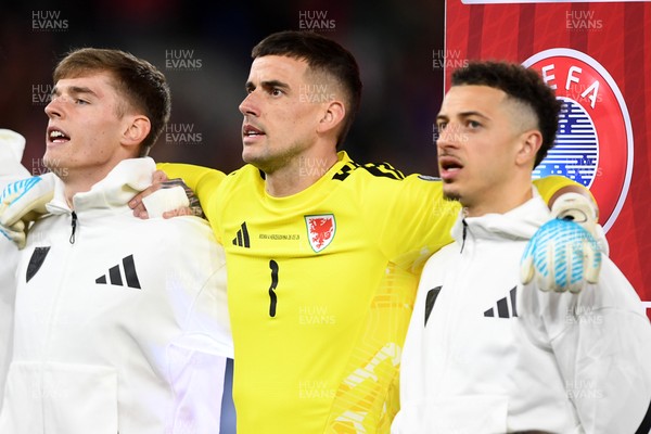 260326 - Wales v Bosnia-Herzegovina - 2026 FIFA World Cup Qualifying - Play-off Semi-final - Wales anthem