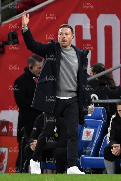 260326 - Wales v Bosnia-Herzegovina - 2026 FIFA World Cup Qualifying - Play-off Semi-final - Craig Bellamy, Wales Manager