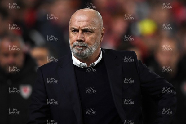 260326 - Wales v Bosnia-Herzegovina - 2026 FIFA World Cup Qualifying - Play-off Semi-final - Sergej Barbarez, Bosnia Manager