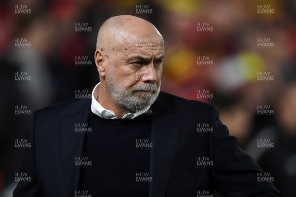 260326 - Wales v Bosnia-Herzegovina - 2026 FIFA World Cup Qualifying - Play-off Semi-final - Sergej Barbarez, Bosnia Manager