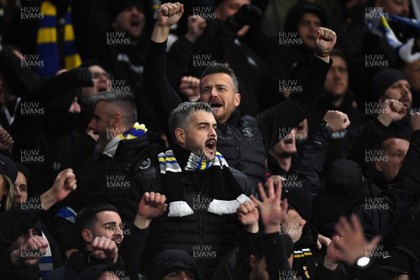 260326 - Wales v Bosnia-Herzegovina - 2026 FIFA World Cup Qualifying - Play-off Semi-final - Bosnia fans