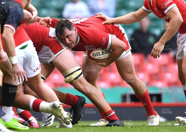 030721 - Wales v Canada - Summer International Rugby - Ryan Elias of Wales