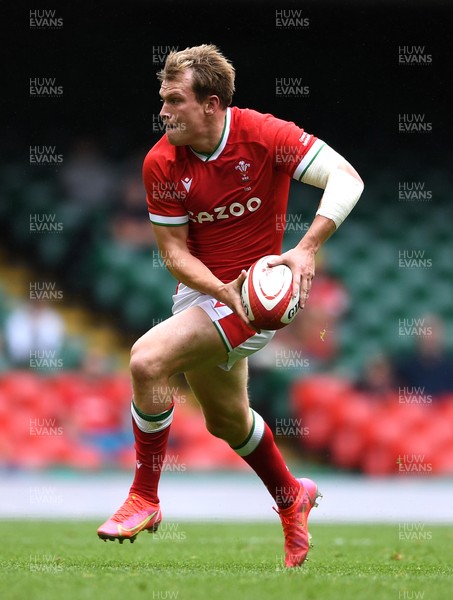 030721 - Wales v Canada - Summer International Rugby - Nick Tompkins of Wales