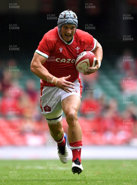030721 - Wales v Canada - Summer International Rugby - Jonathan Davies of Wales