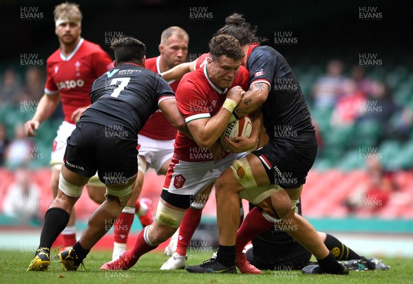 030721 - Wales v Canada - Summer International Rugby - Will Rowlands of Wales