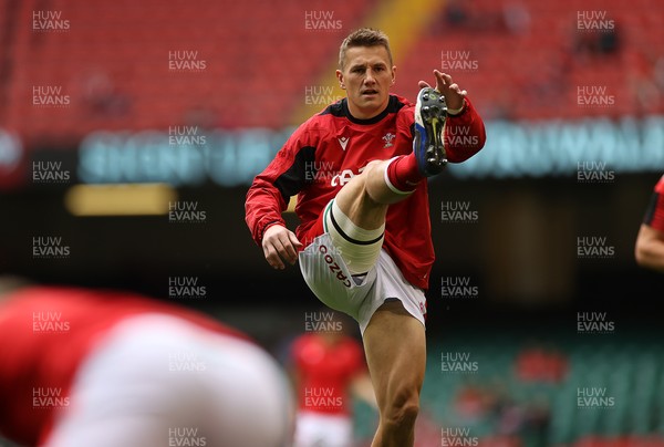 030721 - Wales v Canada - Summer Internationals - Jonathan Davies of Wales during the warm up