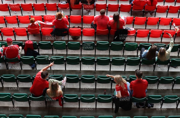 030721 - Wales v Canada - Summer Internationals - Fans back in the Principality Stadium