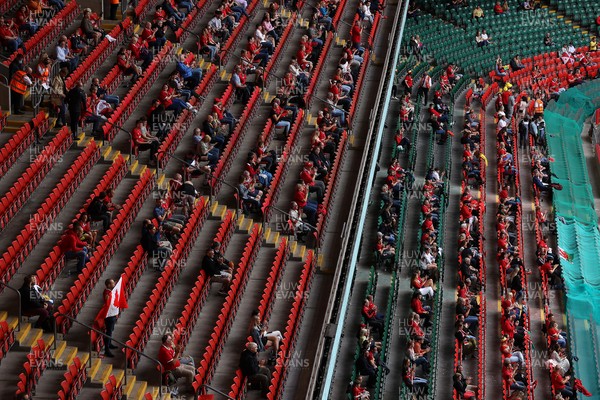 030721 - Wales v Canada - Summer Internationals - Fans back in the Principality Stadium