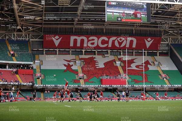 030721 - Wales v Canada - Summer Internationals - General View of the Principality Stadium