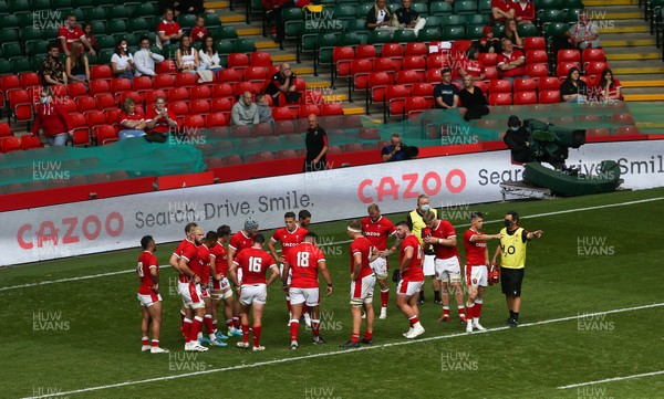 030721 - Wales v Canada, Summer International Series - Cazoo advertising boards