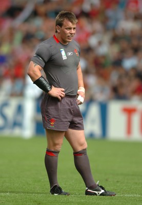 09.09.07 - Wales v Canada - Rugby World Cup 2007 - France - Wales' Matthew Rees 