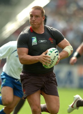 09.09.07 - Wales v Canada - Rugby World Cup 2007 - France - Wales' Gethin Jenkins 