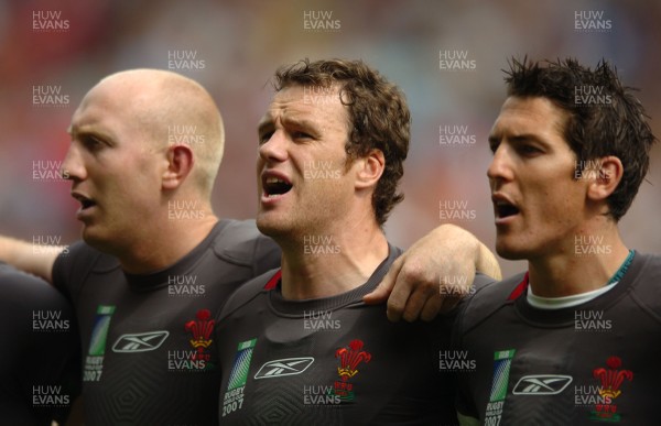 09.09.07 - Wales v Canada - Rugby World Cup 2007 - France - Wales' Mark Jones 