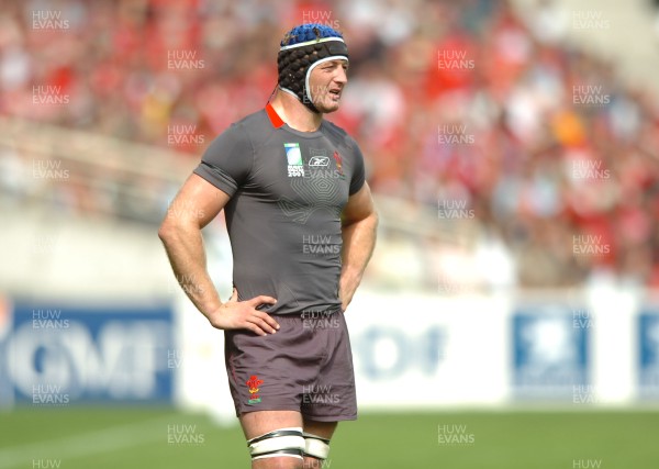 09.09.07 - Wales v Canada - Rugby World Cup 2007 - France - Wales' Ian Gough 
