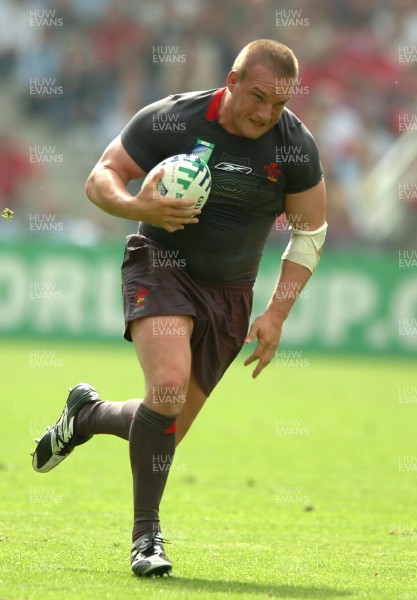 09.09.07 - Wales v Canada - Rugby World Cup 2007 - France - Wales' Gethin Jenkins 