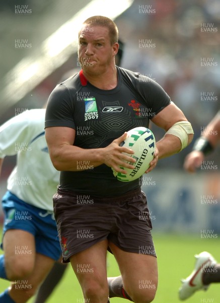 09.09.07 - Wales v Canada - Rugby World Cup 2007 - France - Wales' Gethin Jenkins 