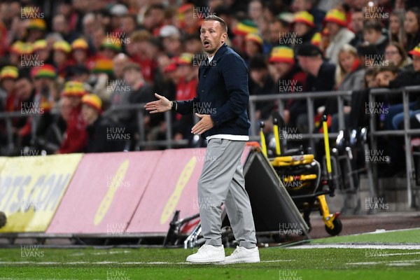 090925 - Wales v Canada -  International Friendly - Craig Bellamy, Wales Manager