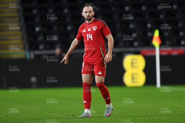 090925 - Wales v Canada -  International Friendly - Rhys Norrington-Davies of Wales