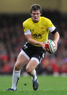 14.11.08 - Wales v Canada -  Invesco Perpetual Series 2008 - Wales' Dan Biggar in action.  