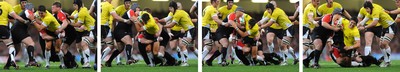 14.11.08 - Wales v Canada -  Invesco Perpetual Series 2008 - This sequence of pictures shows the lead up to James Hook's injury. 