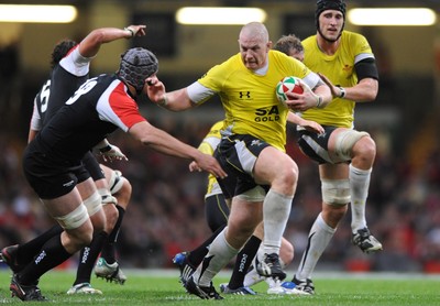 14.11.08 - Wales v Canada -  Invesco Perpetual Series 2008 - Wales' John Yapp. 