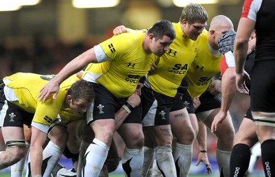 14.11.08 - Wales v Canada -  Invesco Perpetual Series 2008 - Wales' Eifion Roberts. 